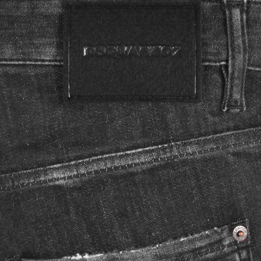 DSQUARED2 Skater Slim Fit Jeans Black | Mainline Menswear DSQUARED2 Skater Slim Fit Jeans Black | Mainline Menswear